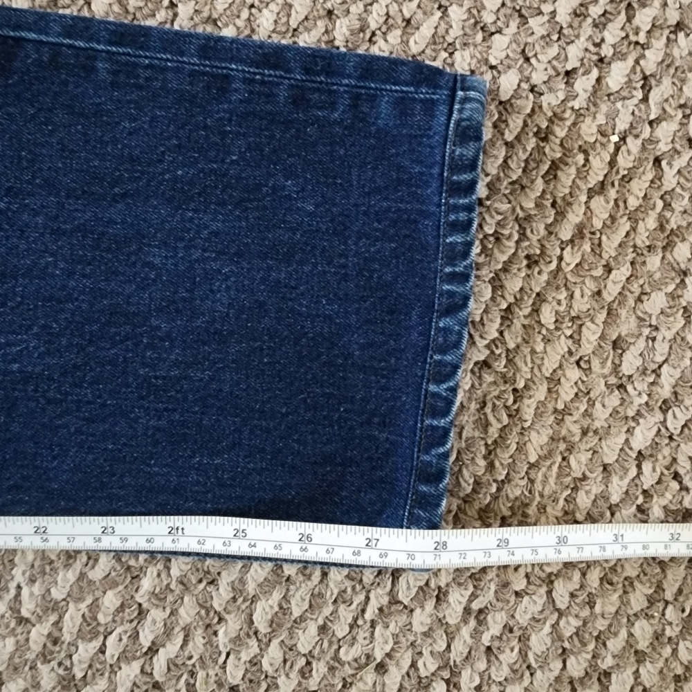 PAIGE Men's Slim Straight Jeans - Dark Blue - Picture 8 of 8